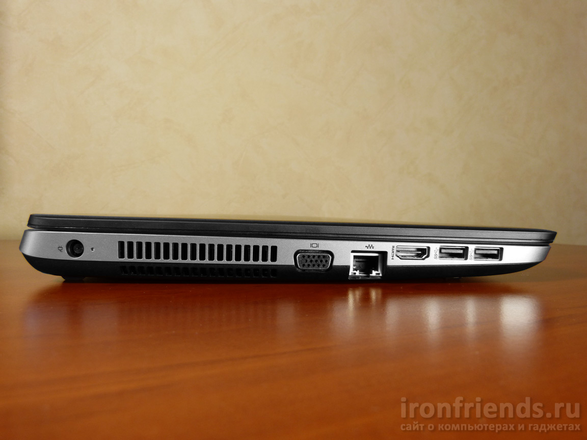 Разъемы HP ProBook 450