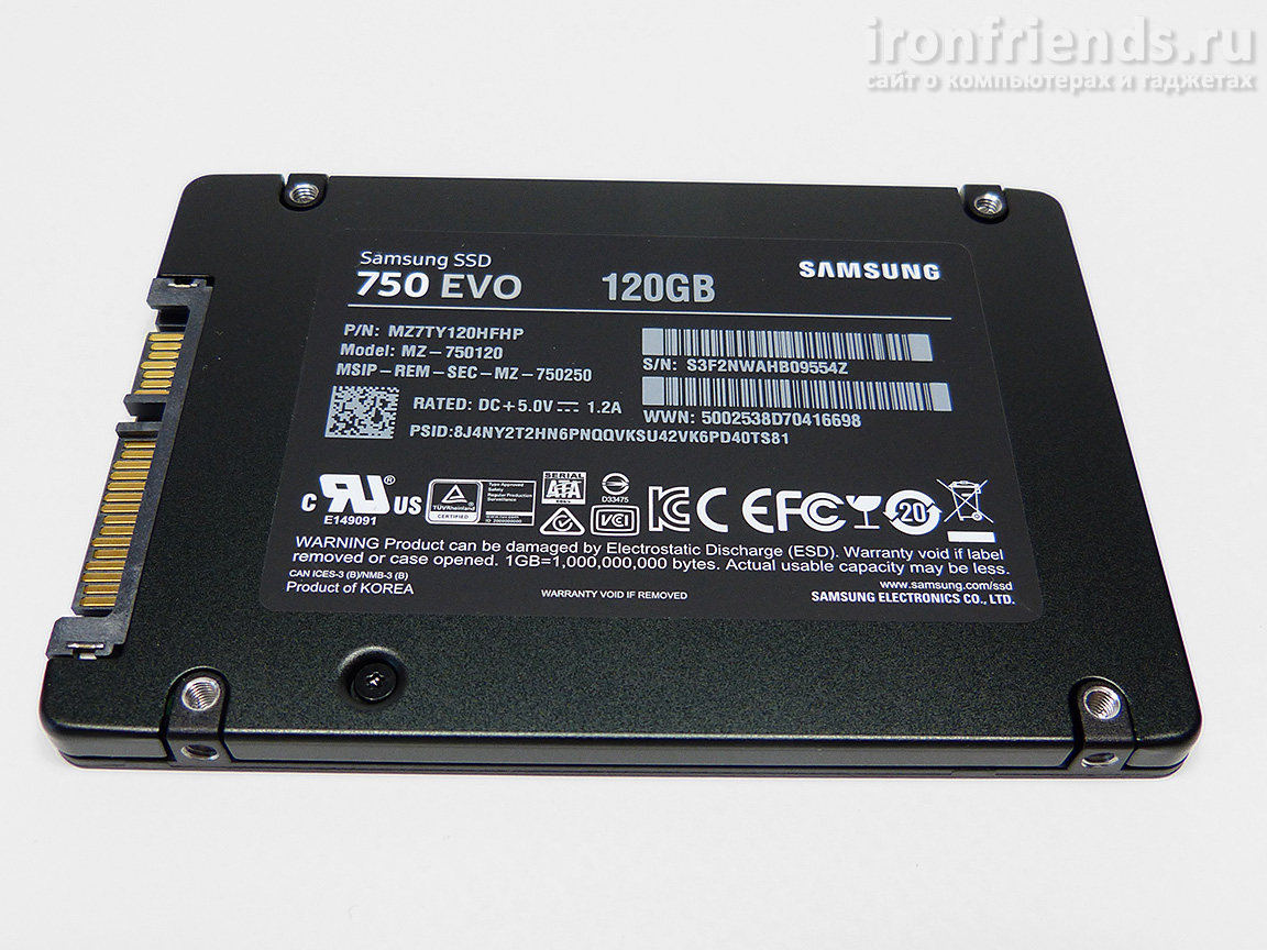 Samsung SSD EVO 750