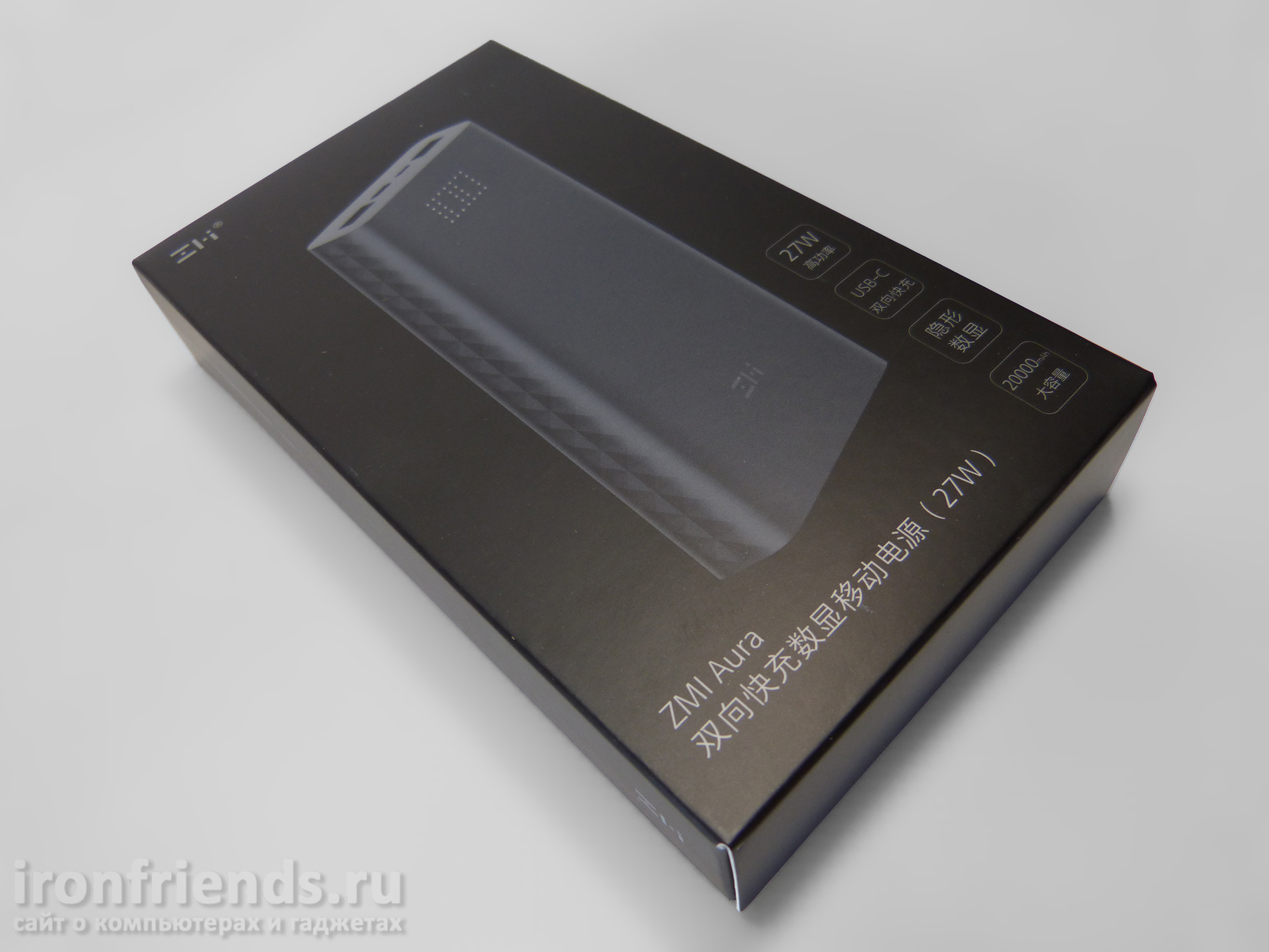 Внутренняя упаковка Xiaomi ZMi Aura 20000