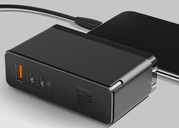 Galio: Ultimate Small & Powerful 120w GaN+SiC USB-C Charger