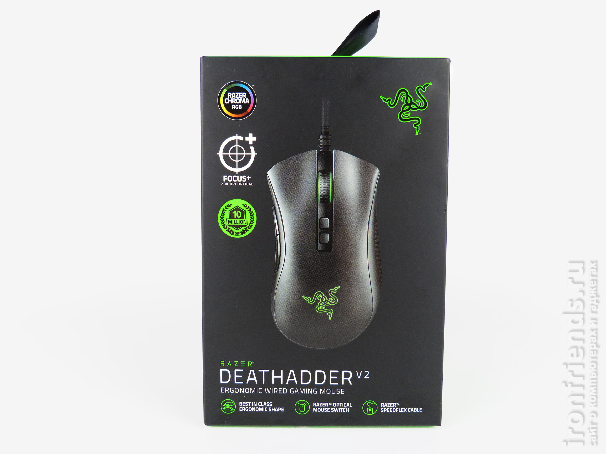 Упаковка Razer DeathAdder V2