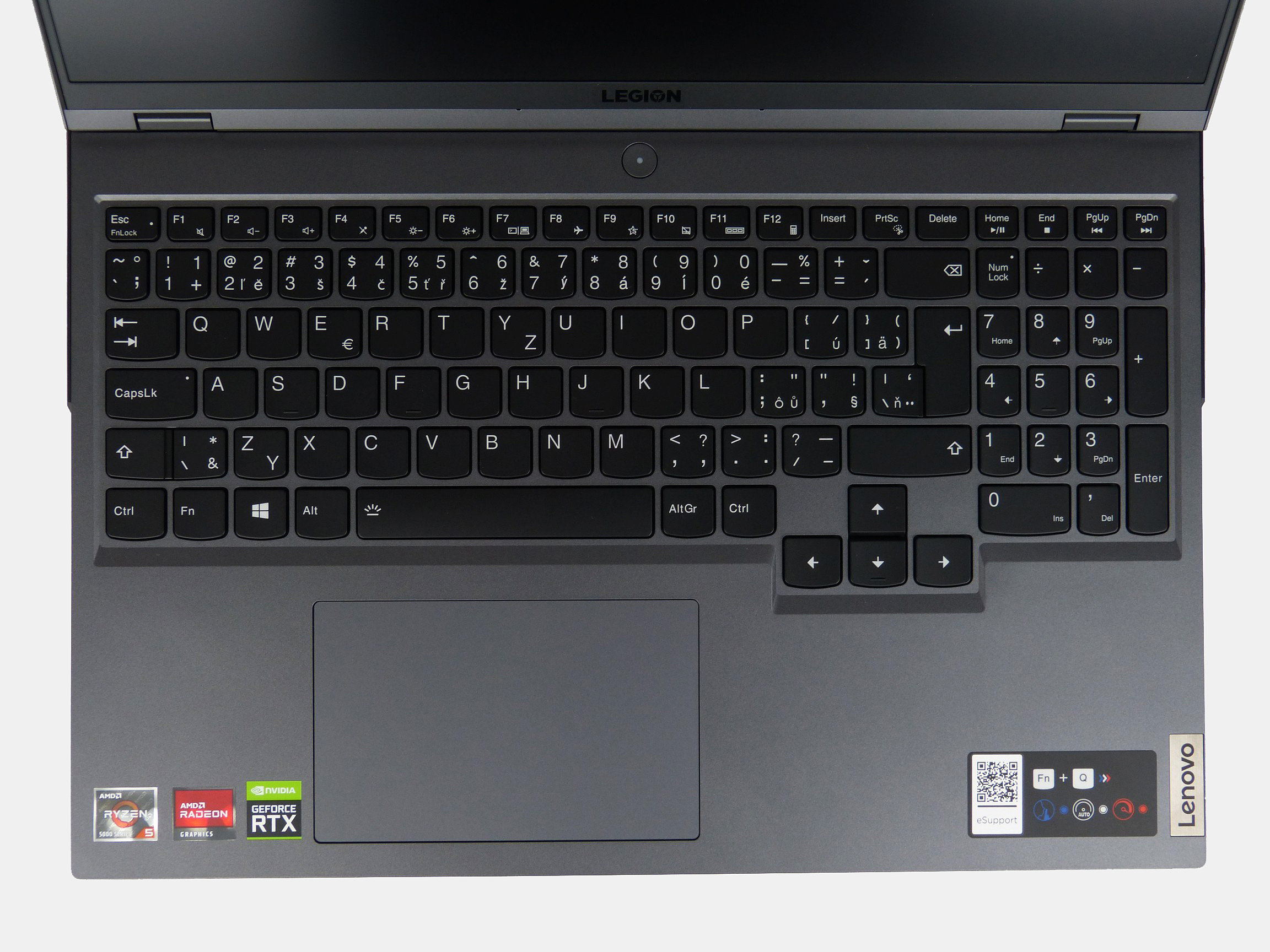Клавиатура и тачпад Lenovo Legion 5 Pro