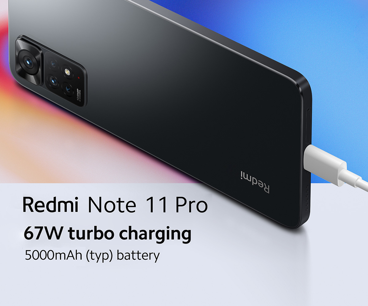 Зарядка Xiaomi Redmi Note 11 Pro
